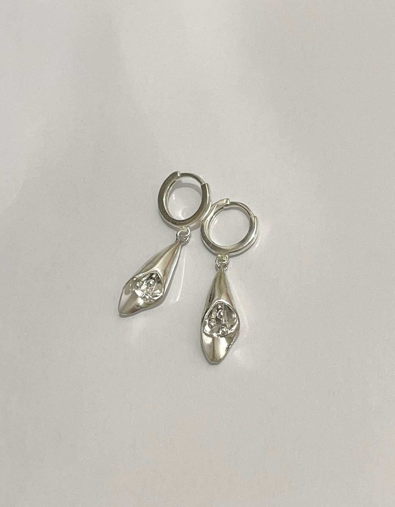 Silverbell earring